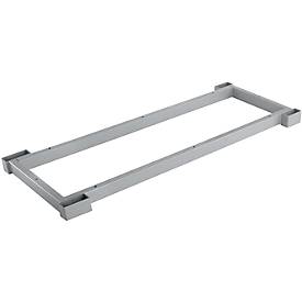 Schäfer Shop Genius Stalen sokkel TETRIS WOOD, teruggebracht, voor archiefrekken/kasten B 1000 mm