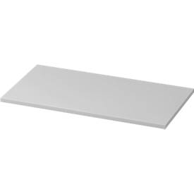 Afdekplaat TOPAS LINE, voor archiefrekken en kasten,  B 805 mm, lichtgrijs