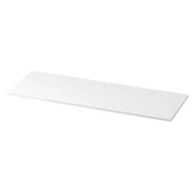 Afdekplaat TOPAS LINE, voor archiefrekken en kasten,  B 1205 mm, wit