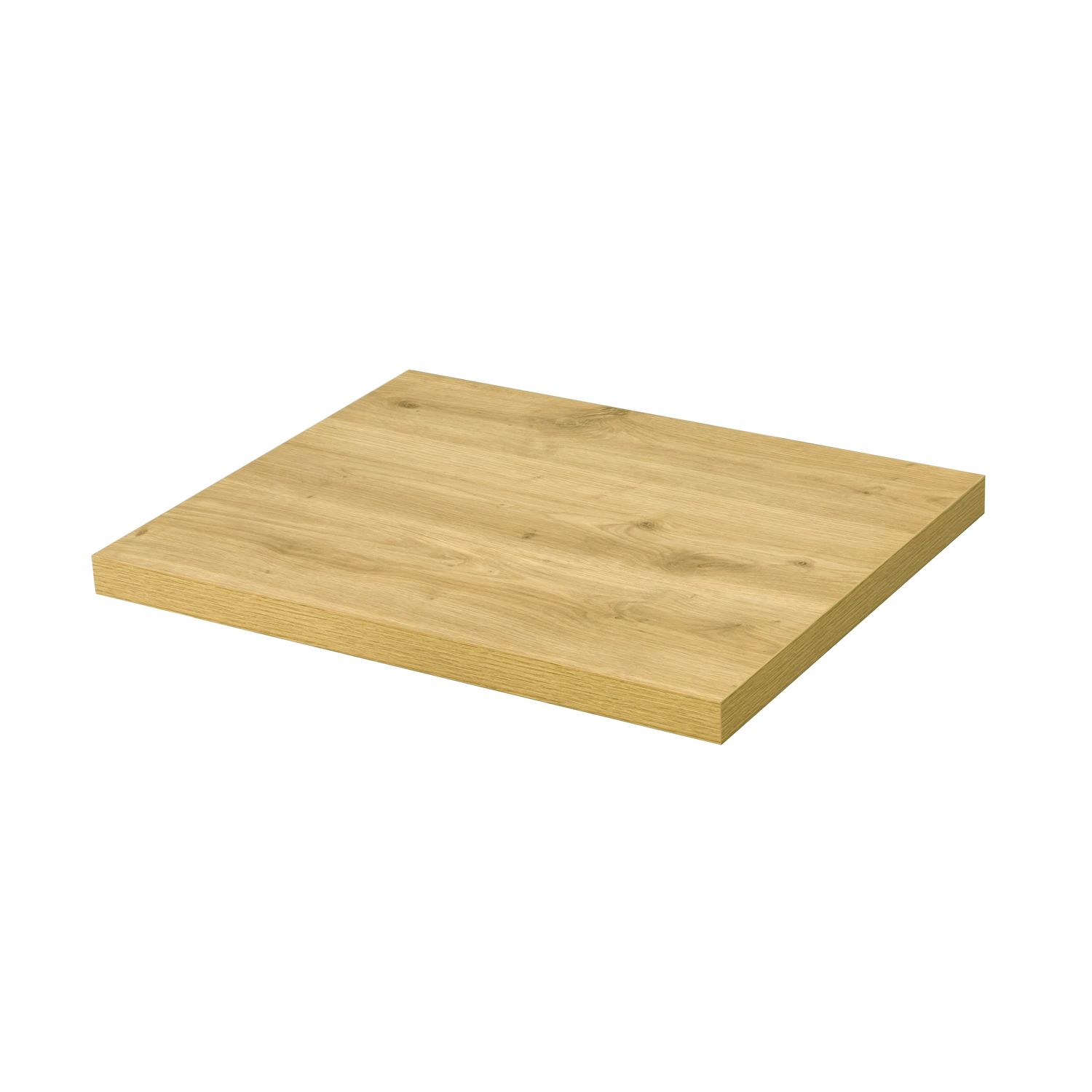 Aquazuro Wastafelblad Napoli 60cm Scandinavische Eik
