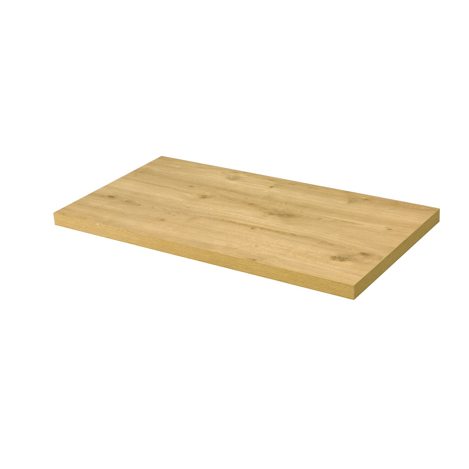 Aquazuro Wastafelblad Napoli 90cm Scandinavische Eik