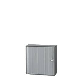Schäfer Shop Select Schäfer Shop  Select Roldeurkast Start Off, 2 ordnerhoogten, afsluitbaar, B 800 x D 420 x H 744 mm, hout, grafiet