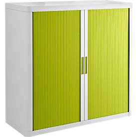 Paperflow RRoldeurkast - B 1100 x D 415 x H 1040 mm - wit/groen