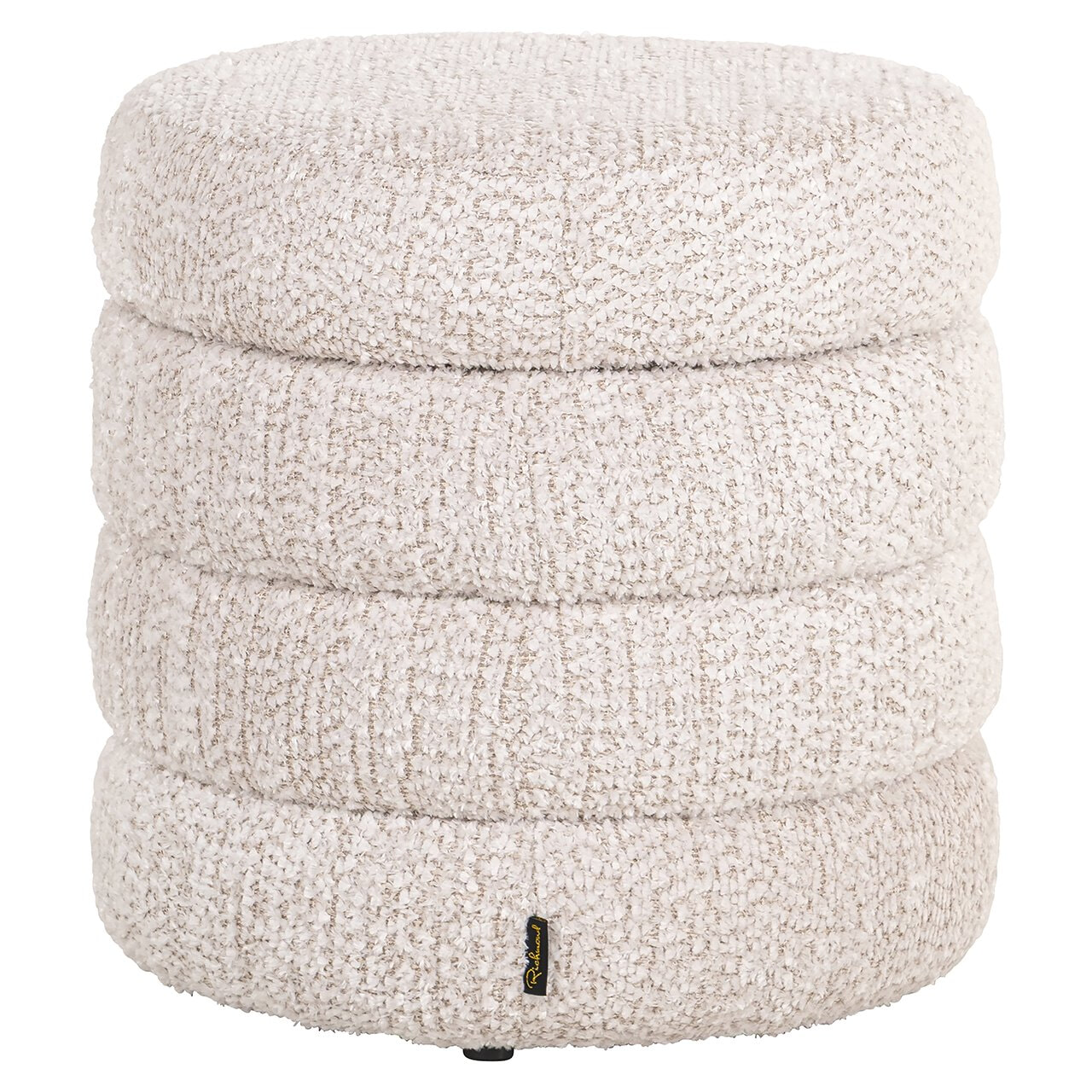 Richmond Interiors Richmond Poef Adele Met opbergruimte - Cream