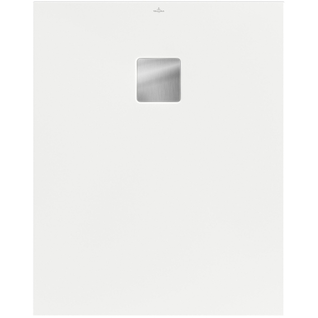 Villeroy & Boch Excello douchevloer 100x80cm polyurethaan/acryl wit alpine uda1080exc2v-01