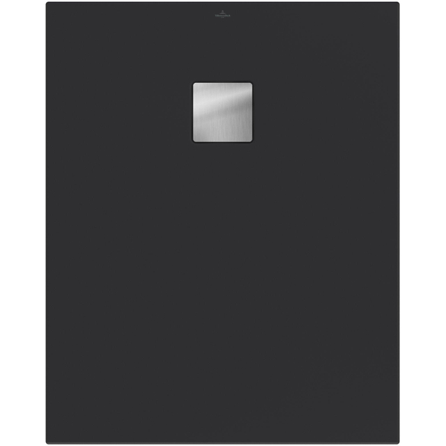 Villeroy & Boch Excello douchevloer 100x80cm polyurethaan/acryl Anthracite uda1080exc2v-1s