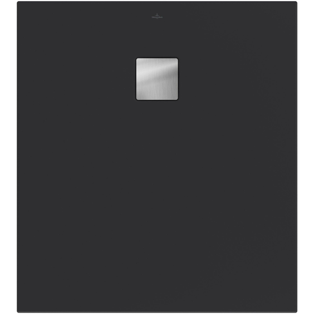 Villeroy & Boch Excello douchevloer 100x90cm polyurethaan/acryl Anthracite uda1090exc2v-1s