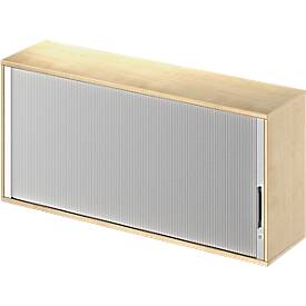 Schäfer Shop Genius Opzet-roldeurkast TETRIS WOOD, 2 ordnerhoogten, B 1600, esdoornpatroon