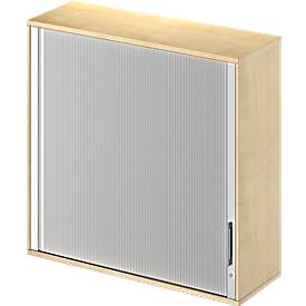 Schäfer Shop Genius Opzet-roldeurkast TETRIS WOOD, 3 ordnerhoogten, B 1200, esdoornpatroon