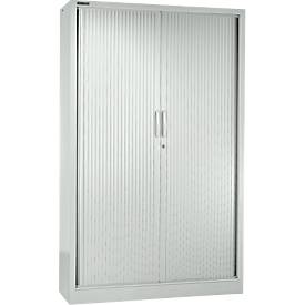 Schäfer Shop Select Roldeurkast MS iCONOMY - staal - B 1200 x D 400 x H 1935 mm - lichtgrijs RAL 7035