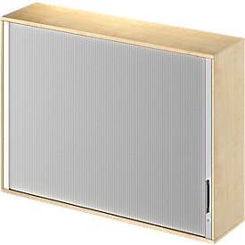 Schäfer Shop Genius Opzet-roldeurkast TETRIS WOOD, 3 ordnerhoogten, B 1600, esdoornpatroon