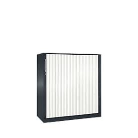 C und P Roldeurkast ASISTO C 3000, 3 ordnerhoogten, met akoestische roldeuren, breedte 1200 mm,