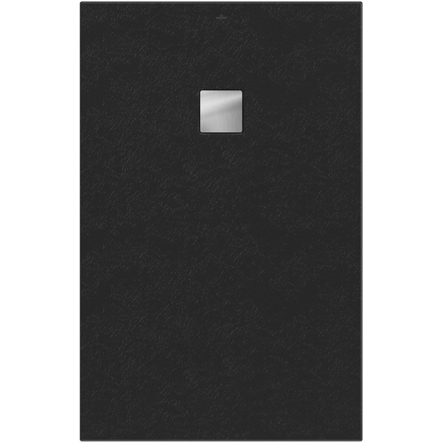 Villeroy & Boch Excello douchevloer 140x90x4cm polyurethaan/acryl nature antracite uda1490exc2v-1n