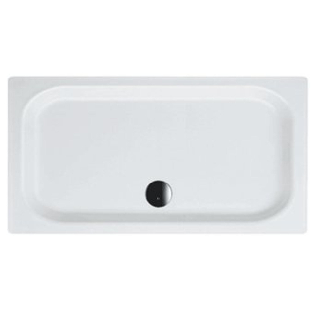 Bette Super Vlak Douchebak Plaatstaal 90x80x2,5cm Rechthoekig Wit 8750-000