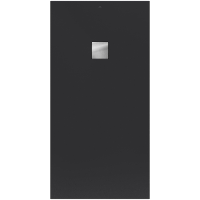 Villeroy & Boch Excello douchevloer 160x80cm polyurethaan/acryl Anthracite uda1680exc2v-1s