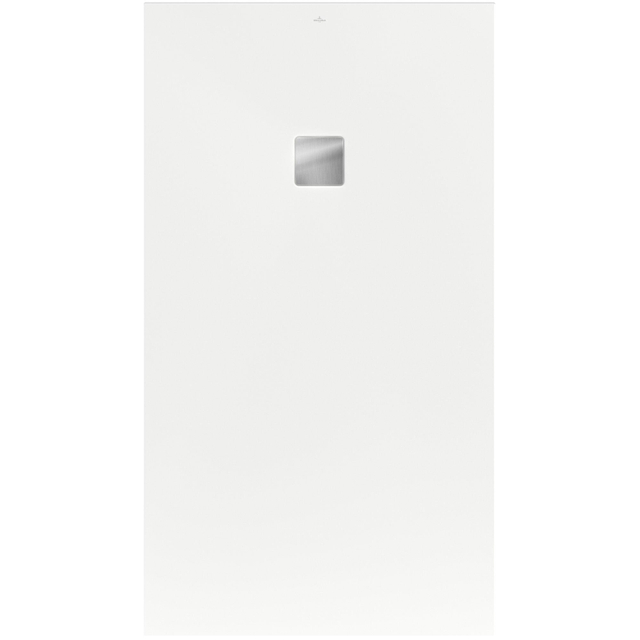 Villeroy & Boch Excello douchevloer 180x100cm polyurethaan/acryl Stone White uda1810exc2v-rw