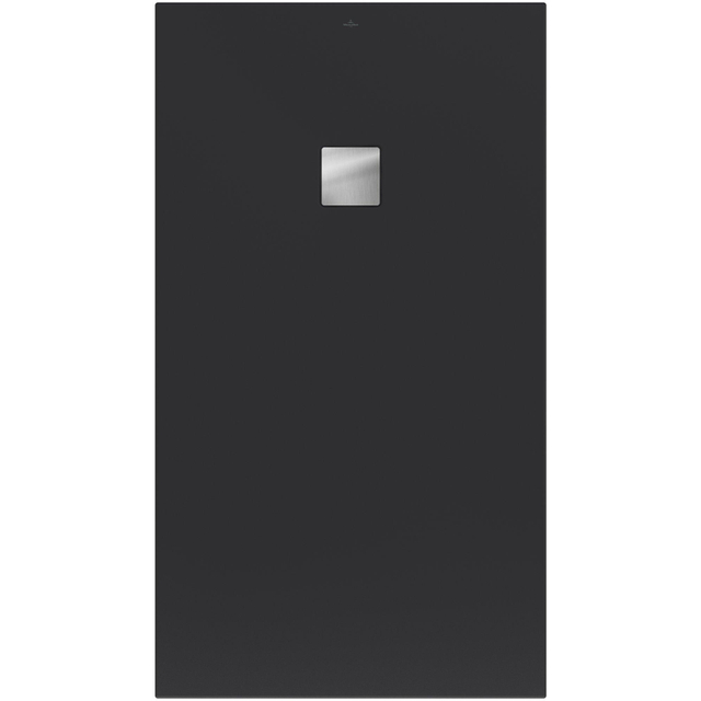 Villeroy & Boch Excello douchevloer 160x90cm polyurethaan/acryl Anthracite uda1690exc2v-1s