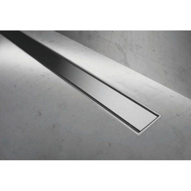 Easy Drain Compact 50 taf low zero douchegoot 70cm m1 waterslot 50 mm rvs geborsteld edm1taflz700-50
