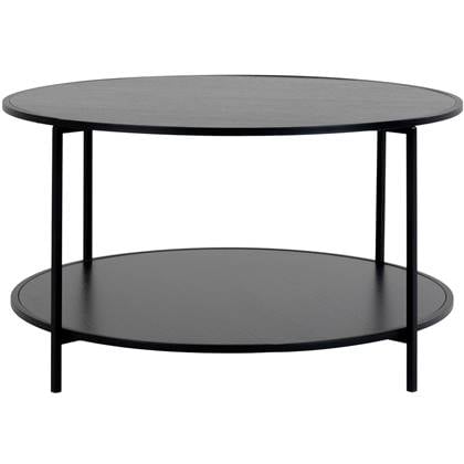 House Nordic Vita Zwarte Salontafel Rond Ø80 cm