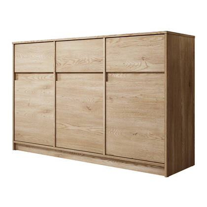 Meubella Dressoir Cuarto 2 - Eiken - 138 cm