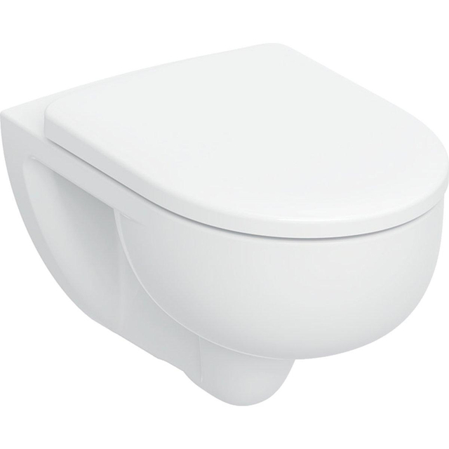 Geberit 300 basic Wandclosetset - 54x35.5cm - diepspoel - rimless - TurboFlush - softclose en quickrelease zitting - glans wit 503.112.00.1