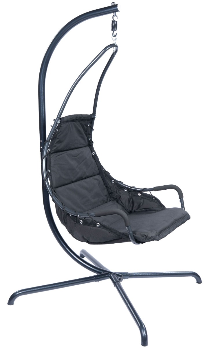 Tropilex 'Swinger' Black Hangstoelset - 160 kg - Zwart - 