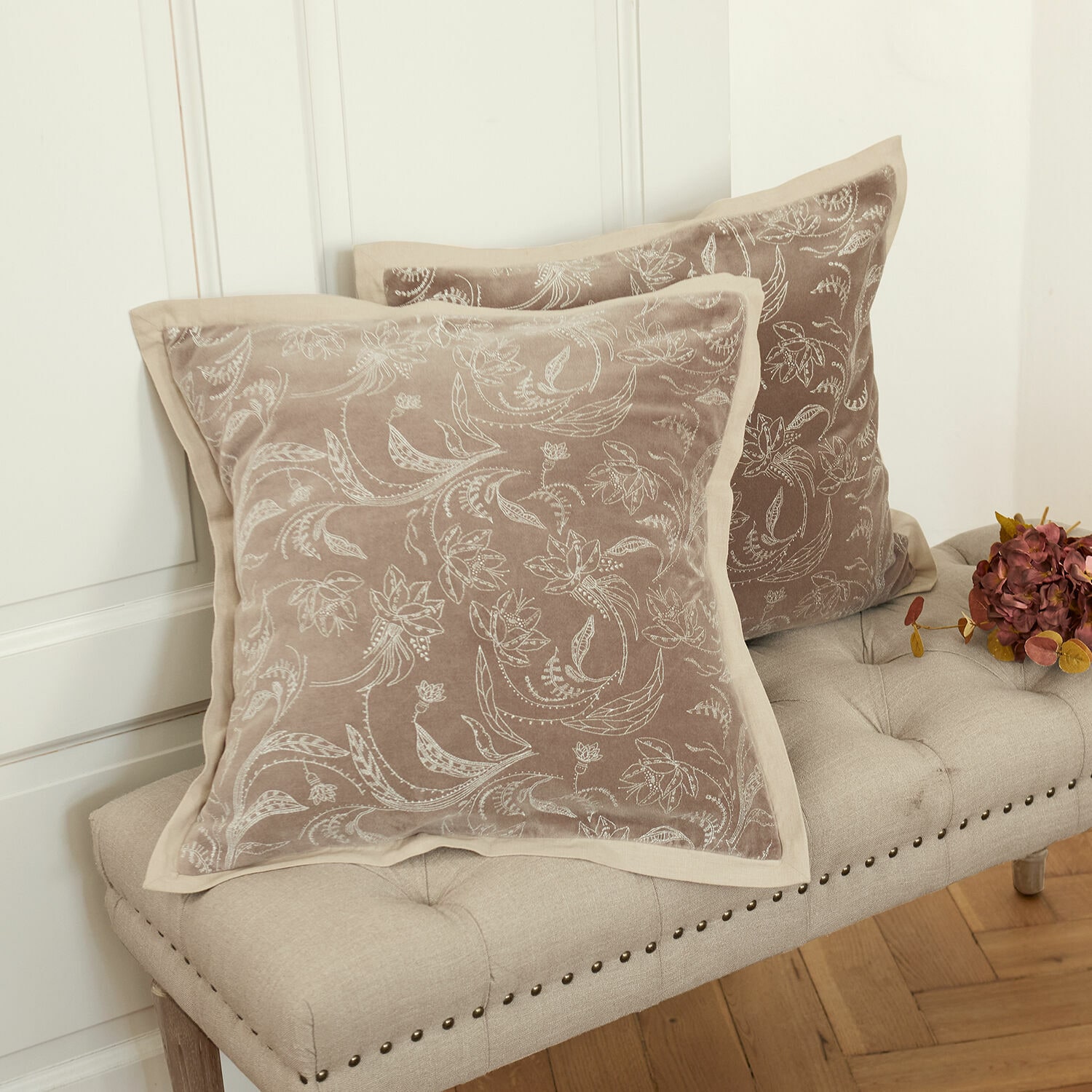 Loberon Kussenhoes set van 2 Olicianne
