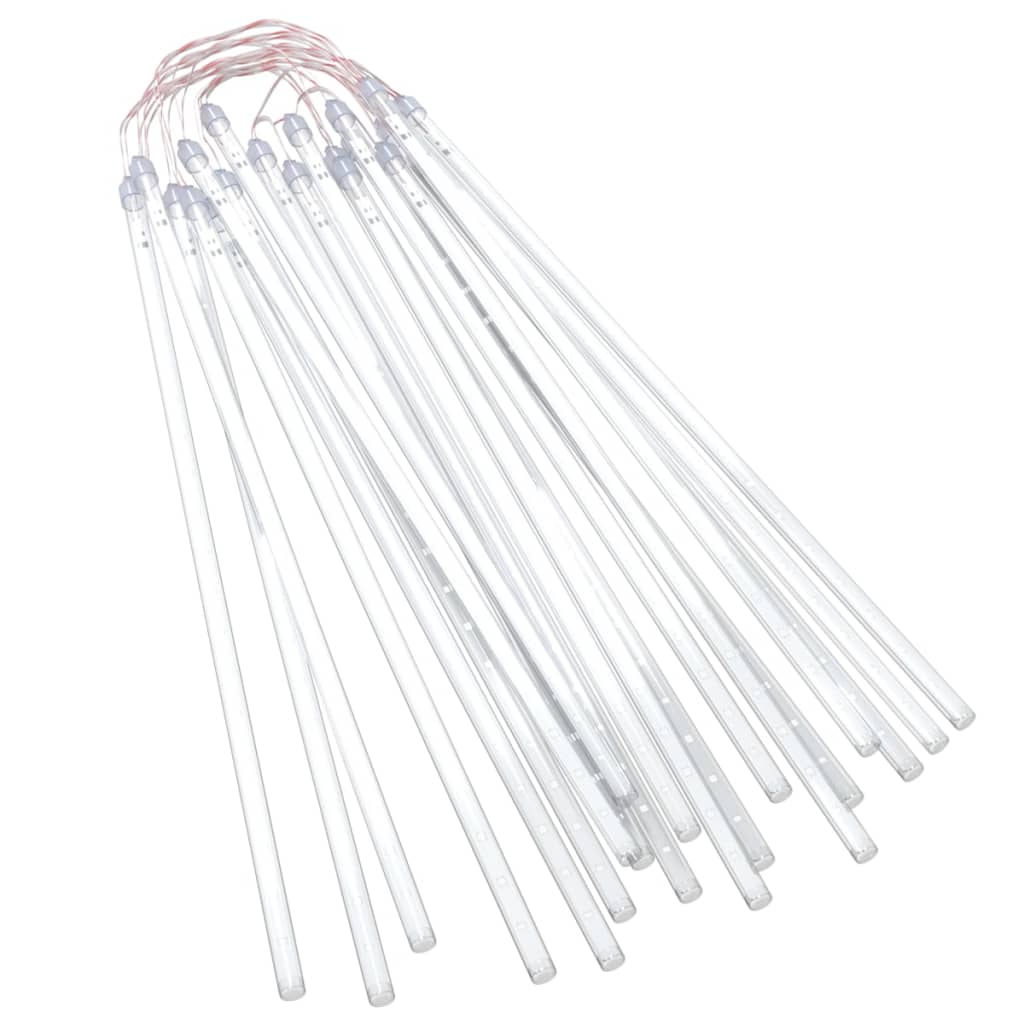 vidaXL Meteoorlichten 20 st 720 LED's binnen/buiten 50 cm koudwit