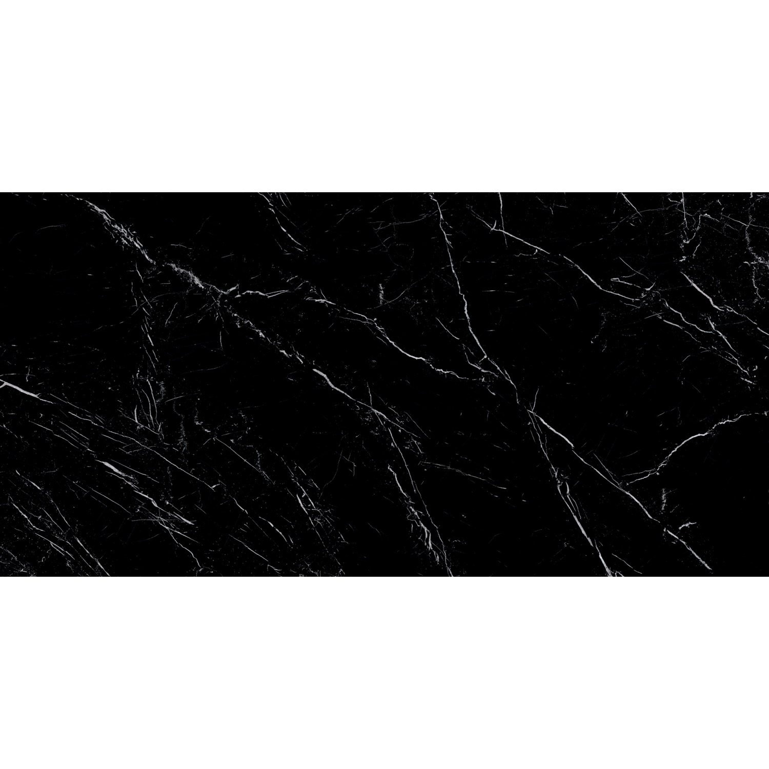 Energieker Vloertegel  Ekxtreme Naturale Marquina Black Mat Zwart 30x60 cm 