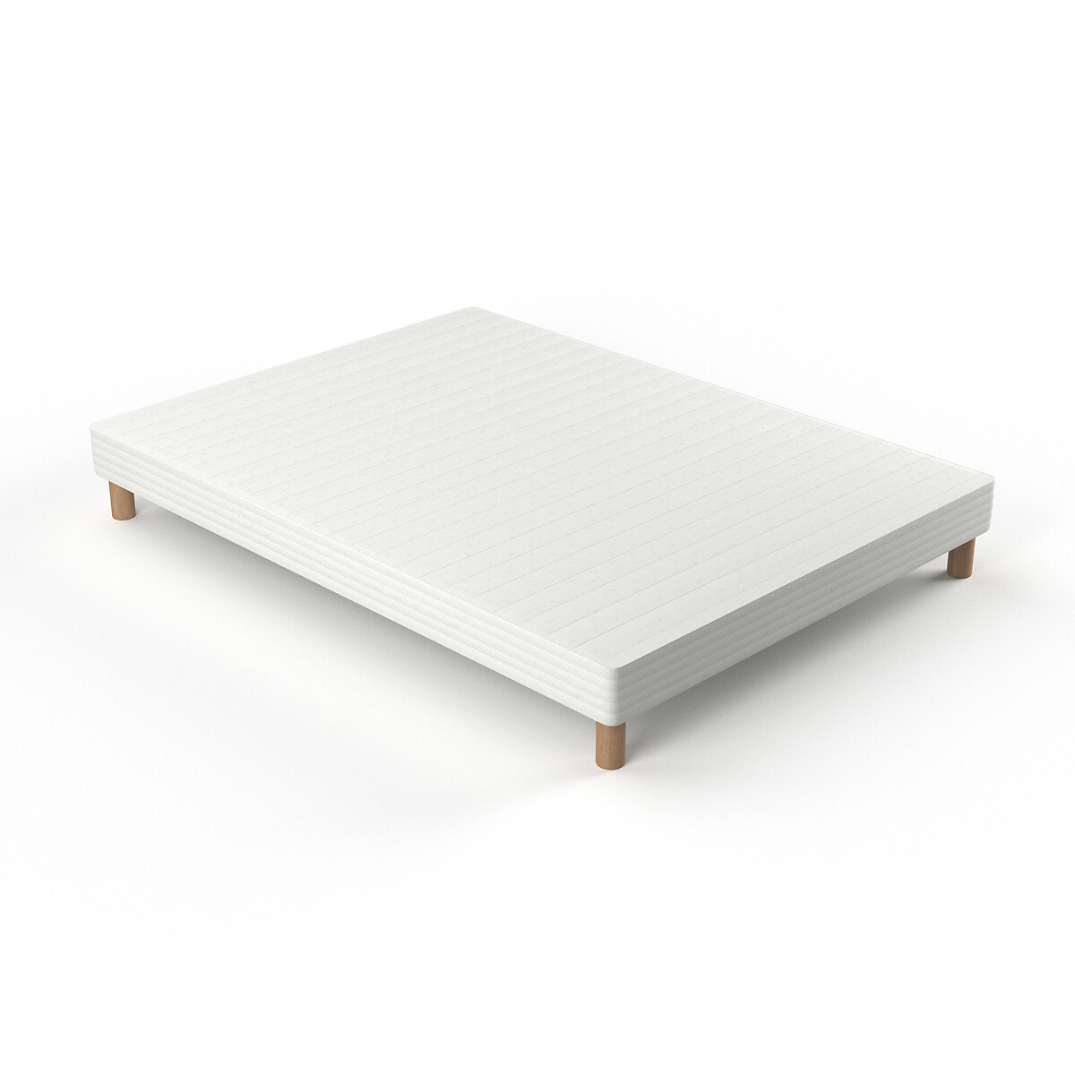 LA REDOUTE INTERIEURS Witte boxspring met 14 latten
