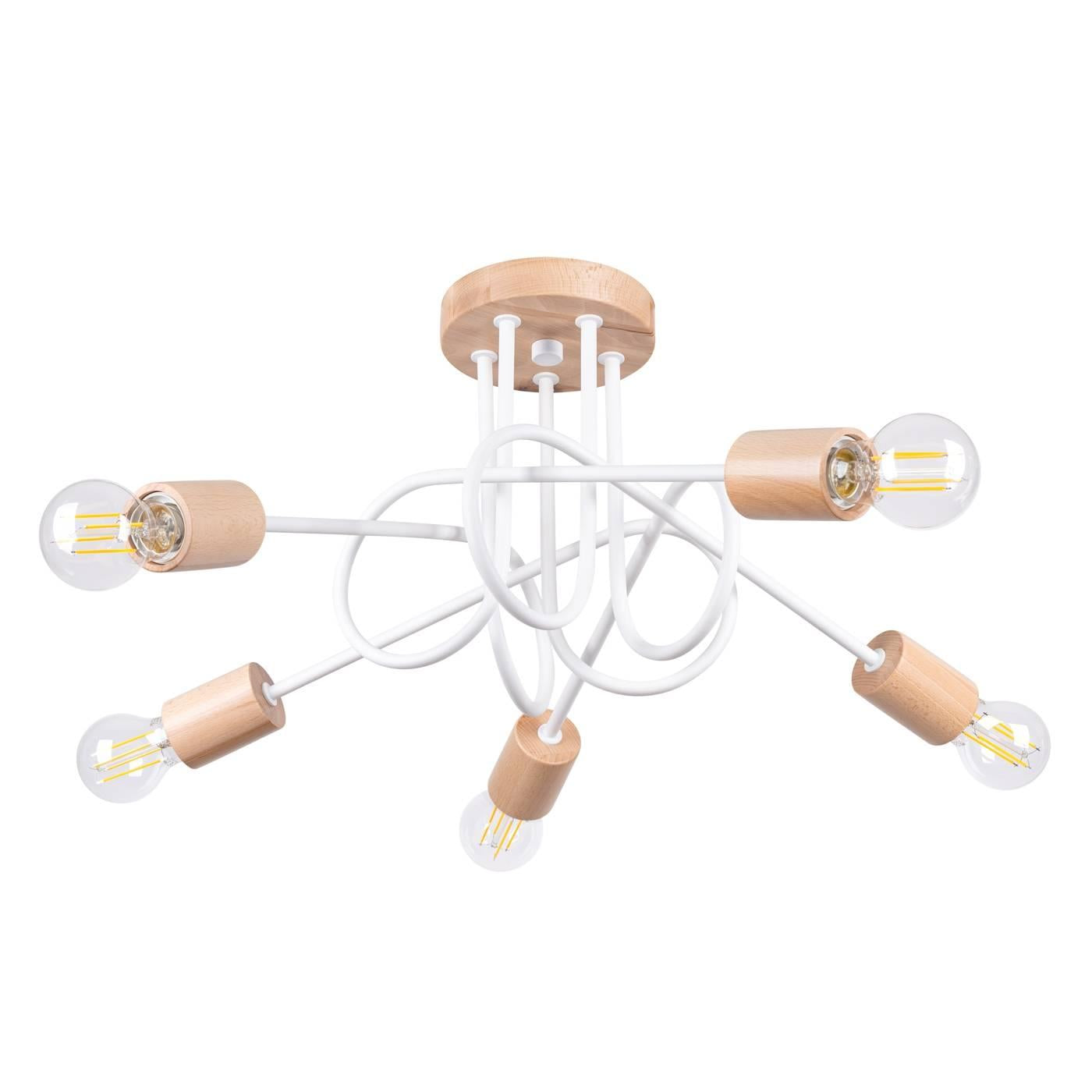 Sollux Kroonluchter Ember 5-lichts | 