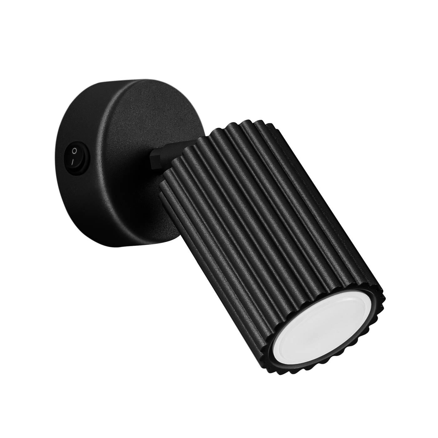 Sollux Wandlamp Karbon met schakelaar | 