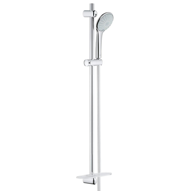 Grohe Euphoria 110 Duo Glijstangset - 90cm - ronde handdouche - 2 straalsoorten - gladde doucheslang - met zeepschaal - chroom 27225001