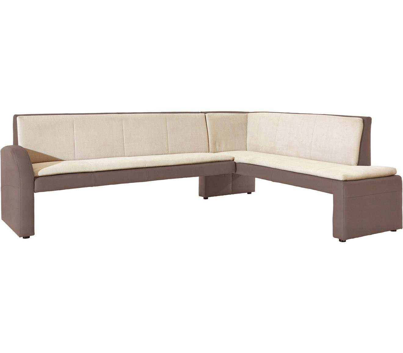 Exxpo - sofa fashion Hoekbank Cortado, elegant en modern met hoog zitcomfort hoge bodemvrijheid, mooie detailverwerking, optioneel leren bekleding
