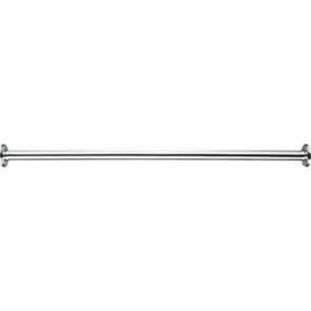 Nemo douchegordijnstang 100cm recht diameter 2.5cm messing verchroomd 1295100