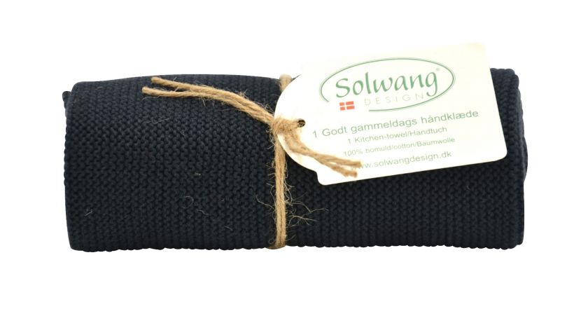 Solwang Design Solwang - keukendoek - zwart
