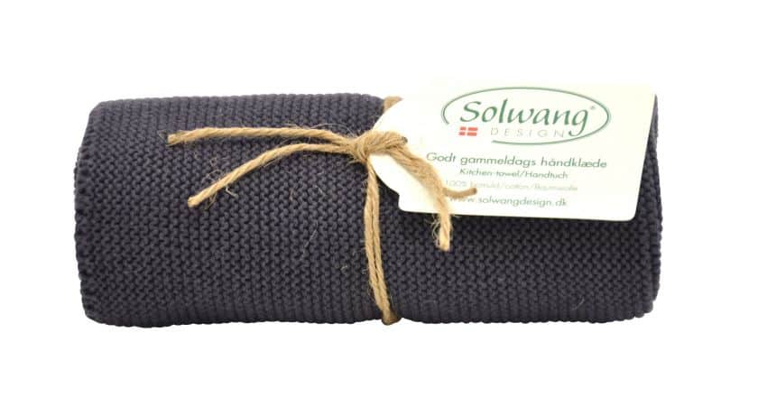 Solwang Design  keukendoek warm donkergrijs