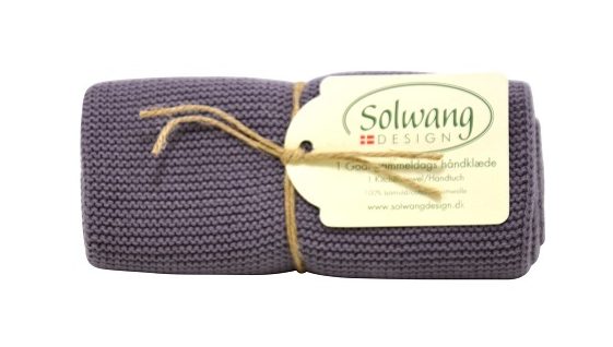 Solwang Design  keukendoek - dusty purple