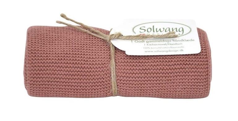 Solwang Design  keukendoek - perzik roze