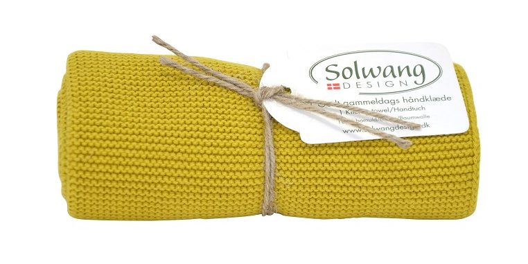 Solwang Design  keukendoek - Safraan - organic