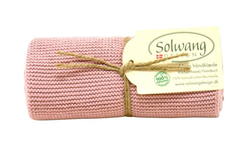 Solwang Design  keukendoek Smoky Rose - organic
