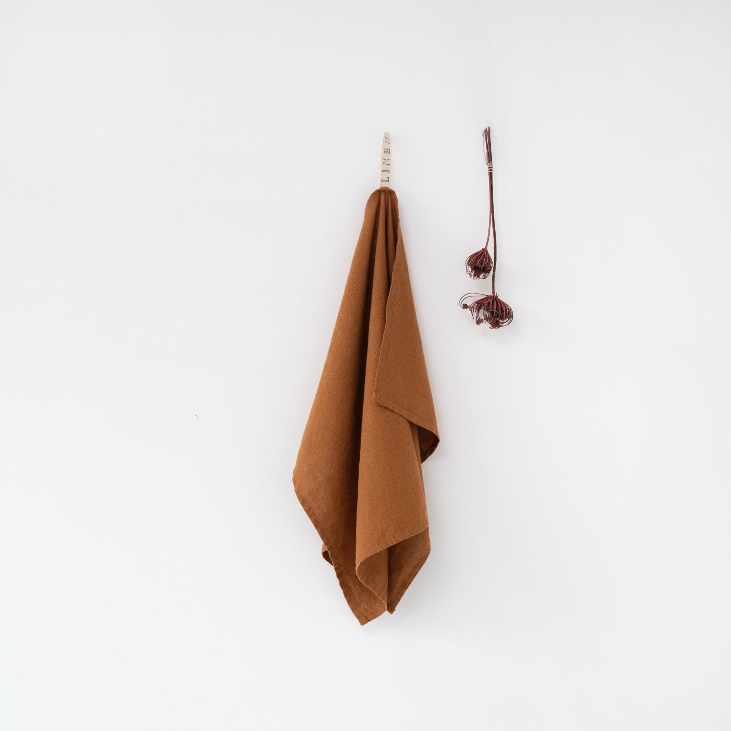 Linen Tales  linnen theedoek - hazelnut - 45 x 65 cm
