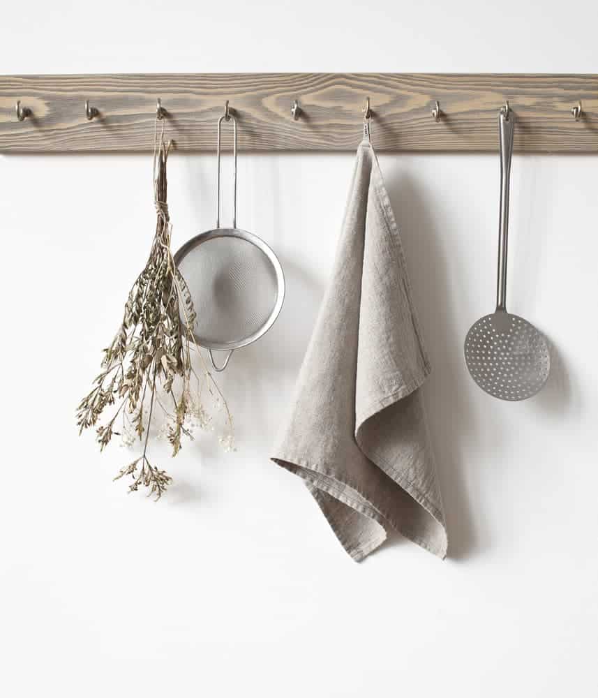 Linen Tales  linnen theedoek - naturel - 45 x 65 cm