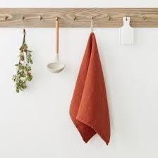 Linen Tales  linnen theedoek - baked clay - 45 x 65 cm.
