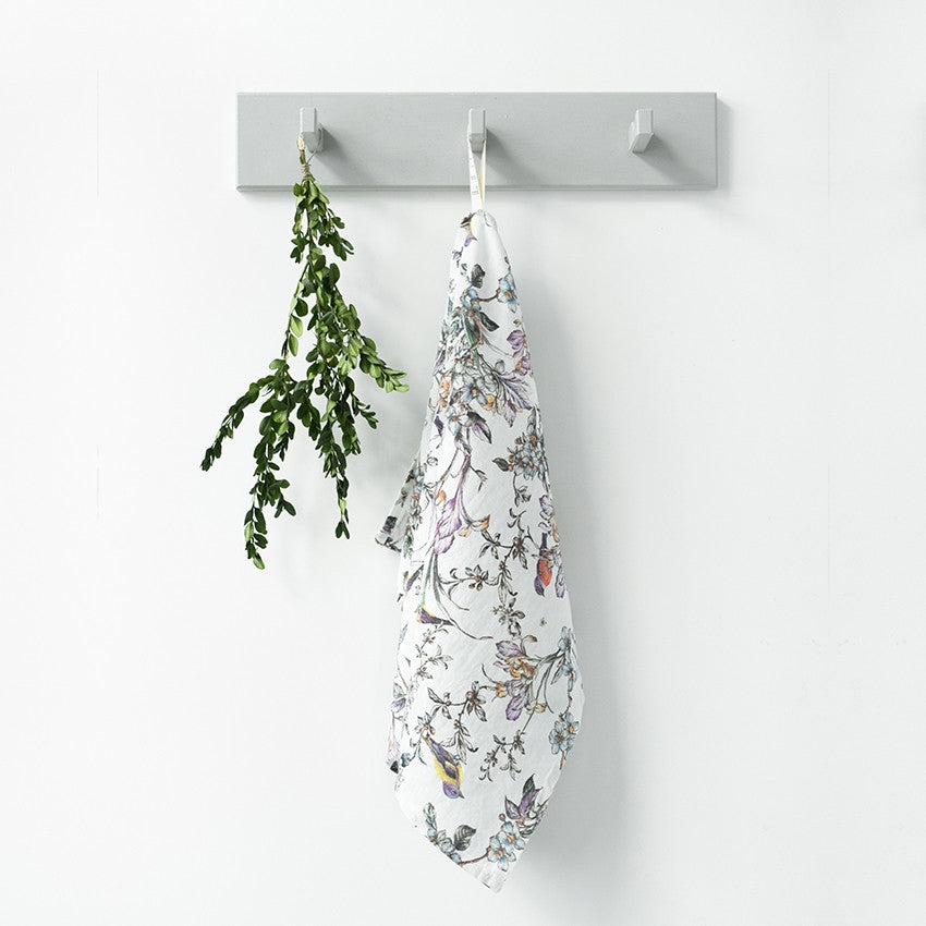 Linen Tales  linnen theedoek - birds - 45 x 65 cm