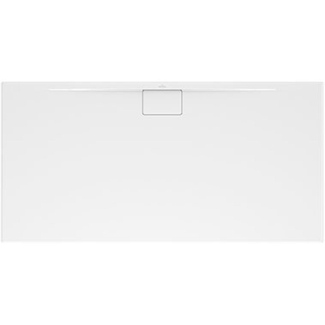Villeroy & Boch Architectura Metalrim douchebak acryl rechthoekig 160x90x4.8cm alpine wit uda1690ara248v-01