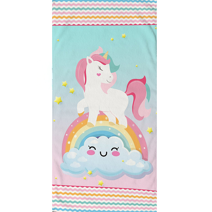 Good Morning Kinderstrandlaken Unicorn Sweety – 75x150 cm