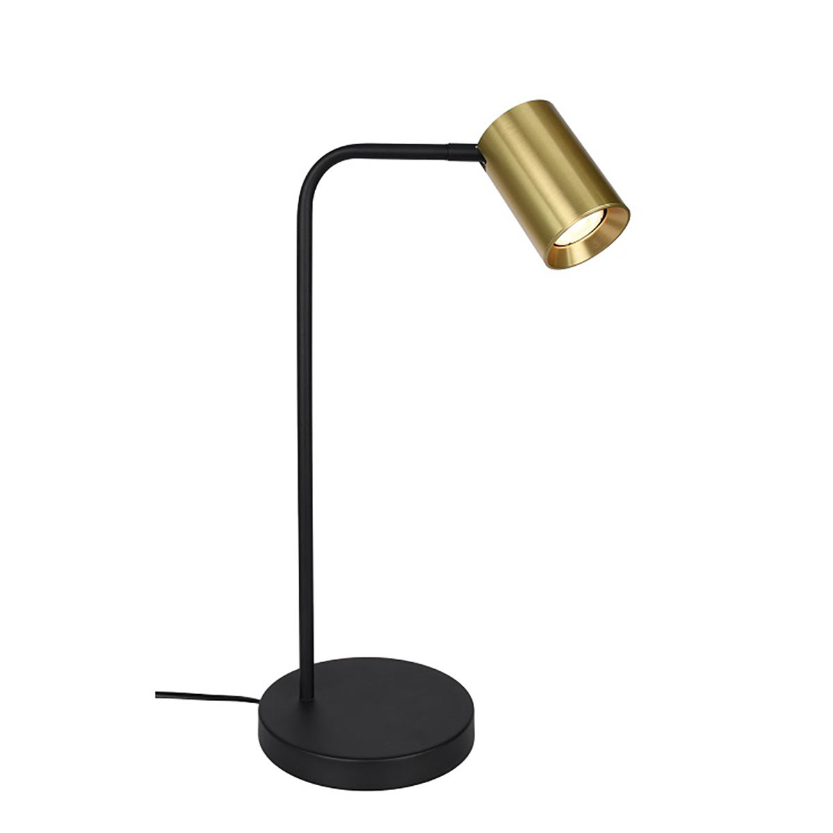 Artdelight Design tafellamp Megano zwart met goud TL MEGANO ZW-MG