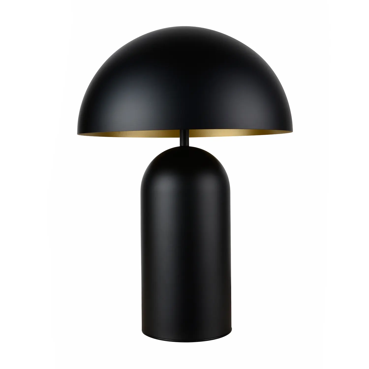 Artdelight Tafellamp Best Ø 35cm zwart met goud TL BEST-35 ZW-GO