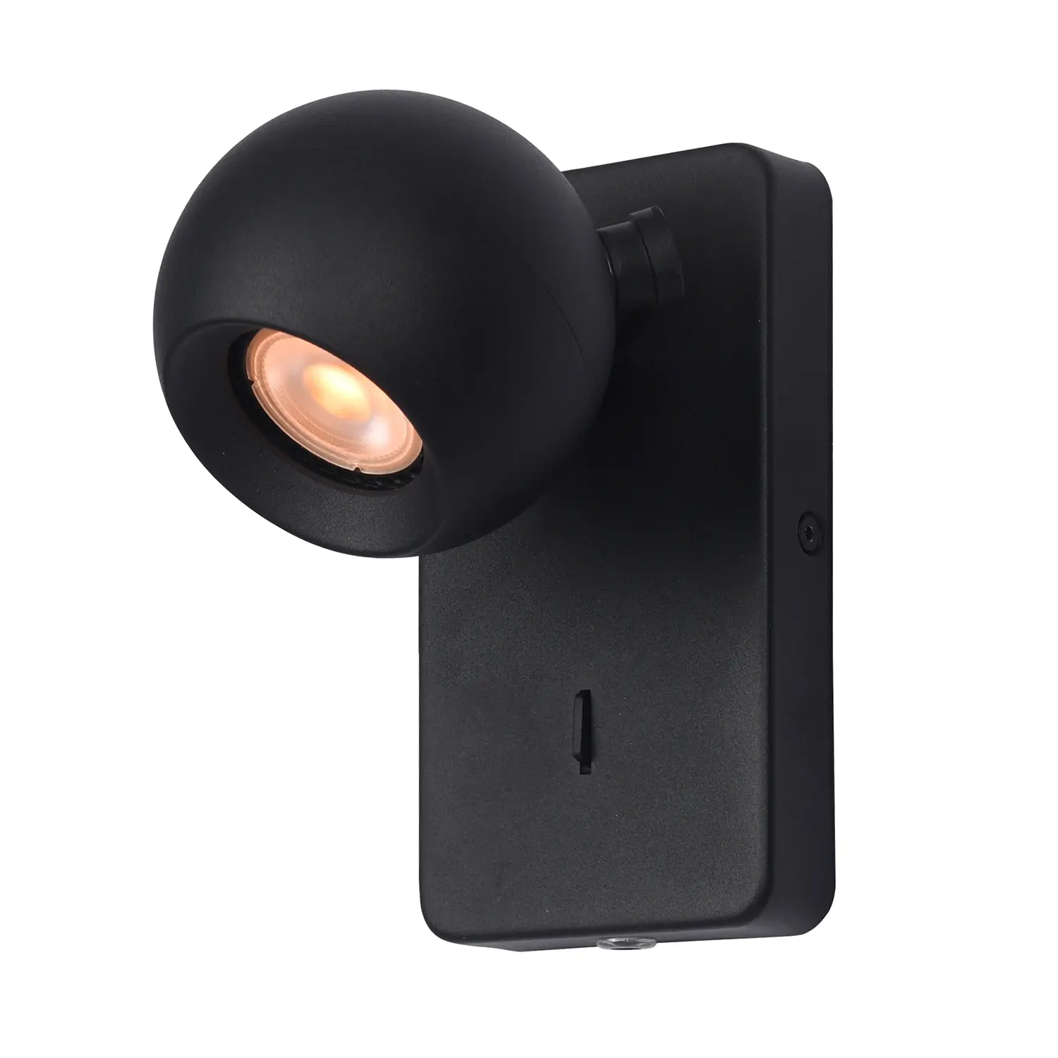 Artdelight Wandlamp Bolero bol zwart WL BOLERO-S ZW